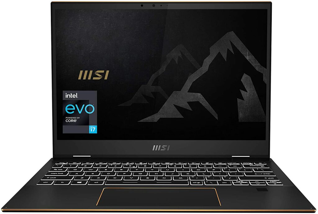 MSI Summit E13 Flip EVO Professional Laptop - Best laptop for engineering students
