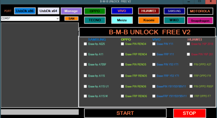 B-M-B Unlock Tool