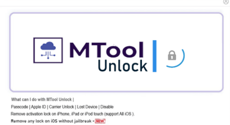 MTool Unlock tool