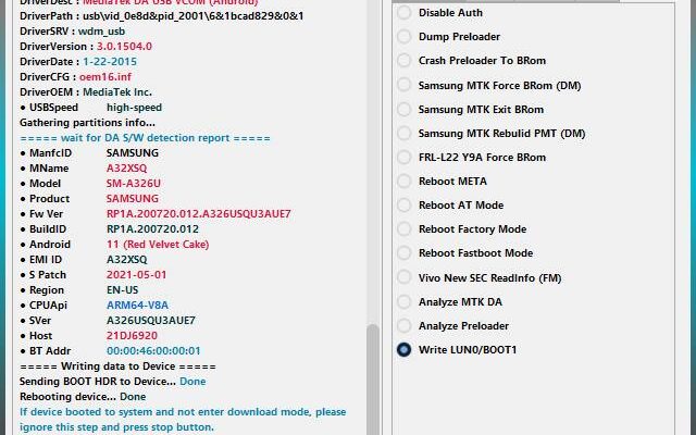 MTK Meta Mode Utility, MTK Auth Bypass Tool Download