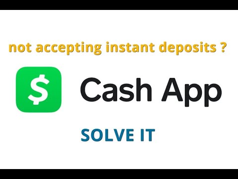 Cash App Not Accepting Instant Deposit