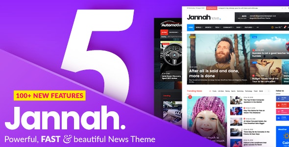 jannah - magazine WordPress theme